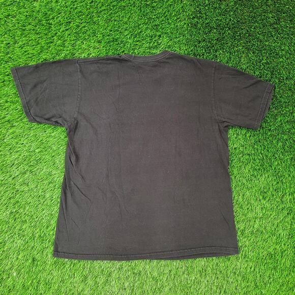 Marvel-Universe Deadpool Party Shirt L/XL 23x26 Crop Black - Picture 9 of 15